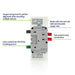 Leviton Decora Lever Edge Rocker Slide Dimmer Switch 150W LED/CFL/Incandescent White (ESL01-1LW)