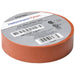 HellermannTyton Electrical Tape .75 Inch X 66 Foot Roll 7.0 mil Thick PVC Orange 10 rolls Per Package (ETST663)