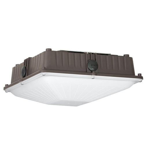 Evolve ECP160WLSCS Proline Canopy Selectable 25W/40W/60W 3500Lm-7800Lm 3000K/4000K/5000K 120-277V 0-10V Dimming Dark Bronze Matte Textured (93312124)