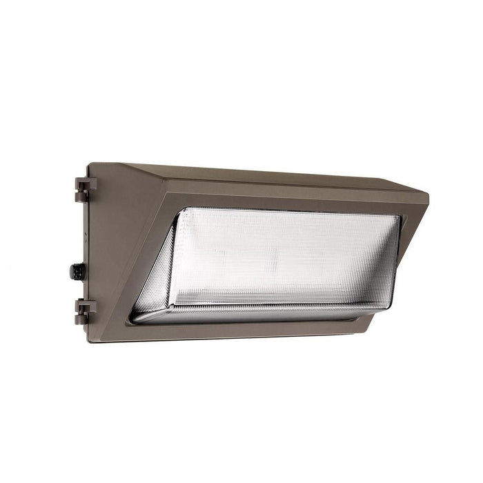 Evolve EWP1120WLSCS Glass Refractor Wall Pack Selectable 80W/90W/100W/110W/120W 9800Lm-17000Lm 3000K/4000K/5000K Type 4 Bronze Button Photocontrol/Optional Cover 120-347V (93312119)
