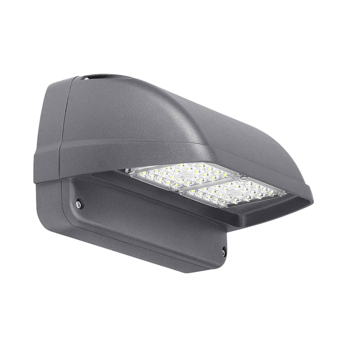 EXO LNC2-35-4K7-3-PC LNC2 Micro Strike Wall Pack 4500Lm 4000K Type 3 120-277V Dark Bronze Matte Textured Photocontrol (93310491)