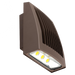 EXO LED Large Wall Pack 8079Lm 80W 4000K Forward Throw Distribution 120-277V 0-10 Dimming Wall Mount Dark Bronze Matte Textured Photocontrol (SG2804KPCU)