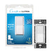 Lutron Claro Smart Switch - Load Ratings--LED 5A Incandescent/Halogen/ELV 600W Fan 3A White (DVRF-5NS-WH)