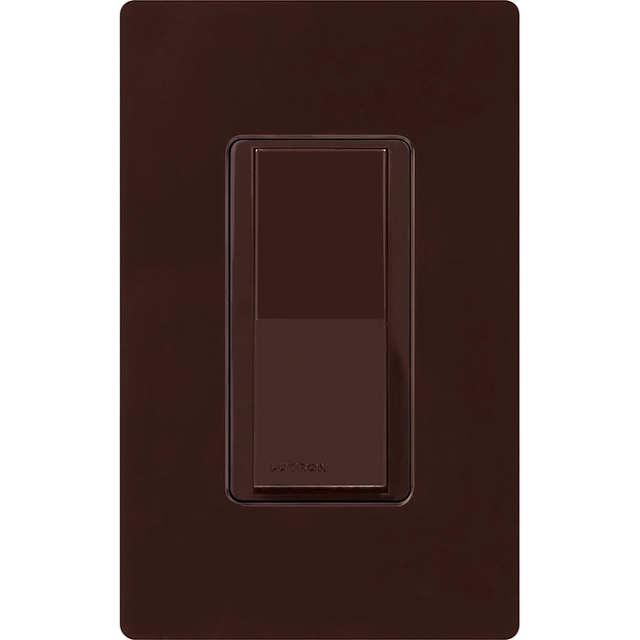 Lutron Claro 15A Switch Single-Pole Brown (CA-1PS-BR)
