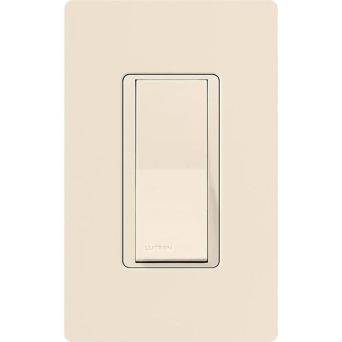 Lutron Claro 15A Switch Single-Pole Light Almond (CA-1PS-LA)