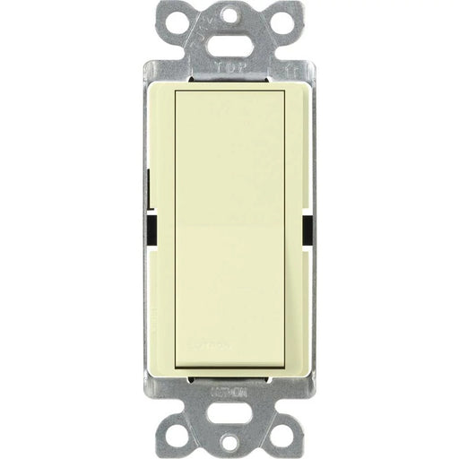 Lutron Claro 15A Switch Single-Pole With Nightlight Almond (CA-1PSNL-AL)