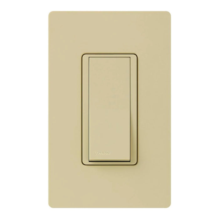 Lutron Claro 15A Switch Single-Pole With Nightlight Ivory (CA-1PSNL-IV)