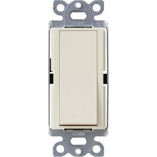 Lutron Claro 15A Switch Single-Pole With Night Light-Light Almond (CA-1PSNL-LA)