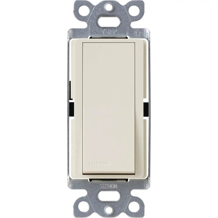 Lutron Claro 15A Switch Single-Pole With Night Light-Light Almond (CA-1PSNL-LA)