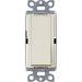 Lutron Claro 15A Switch Single-Pole With Night Light-Light Almond (CA-1PSNL-LA)