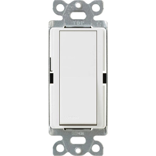 Lutron Claro 15A Switch Single-Pole With Nightlight White (CA-1PSNL-WH)