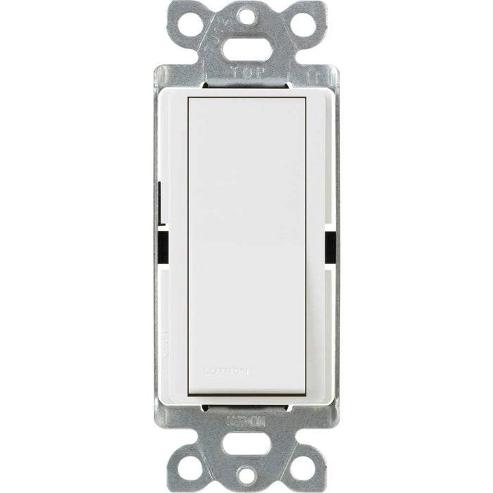 Lutron Claro 15A Switch Single-Pole With Nightlight White (CA-1PSNL-WH)