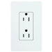 Lutron Claro 15A Receptacle Tamper-Resistant White (CARS-15-TR-WH)