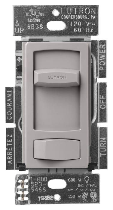 Lutron Contour 150W LED 3-Way Gray (CTCL-153P-GR)