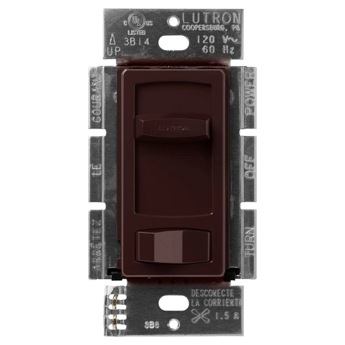 Lutron Contour 1.5A Fan 3-Way 3-Speed Brown (CTFSQ-F-BR)