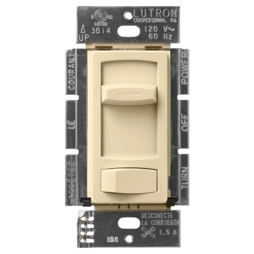 Lutron Contour 1.5A Fan 3-Way 3-Speed Ivory (CTFSQ-F-IV)