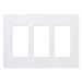 Lutron Claro Wall Plate 3-Gang 24 Pack White (CW-3-WH-24)