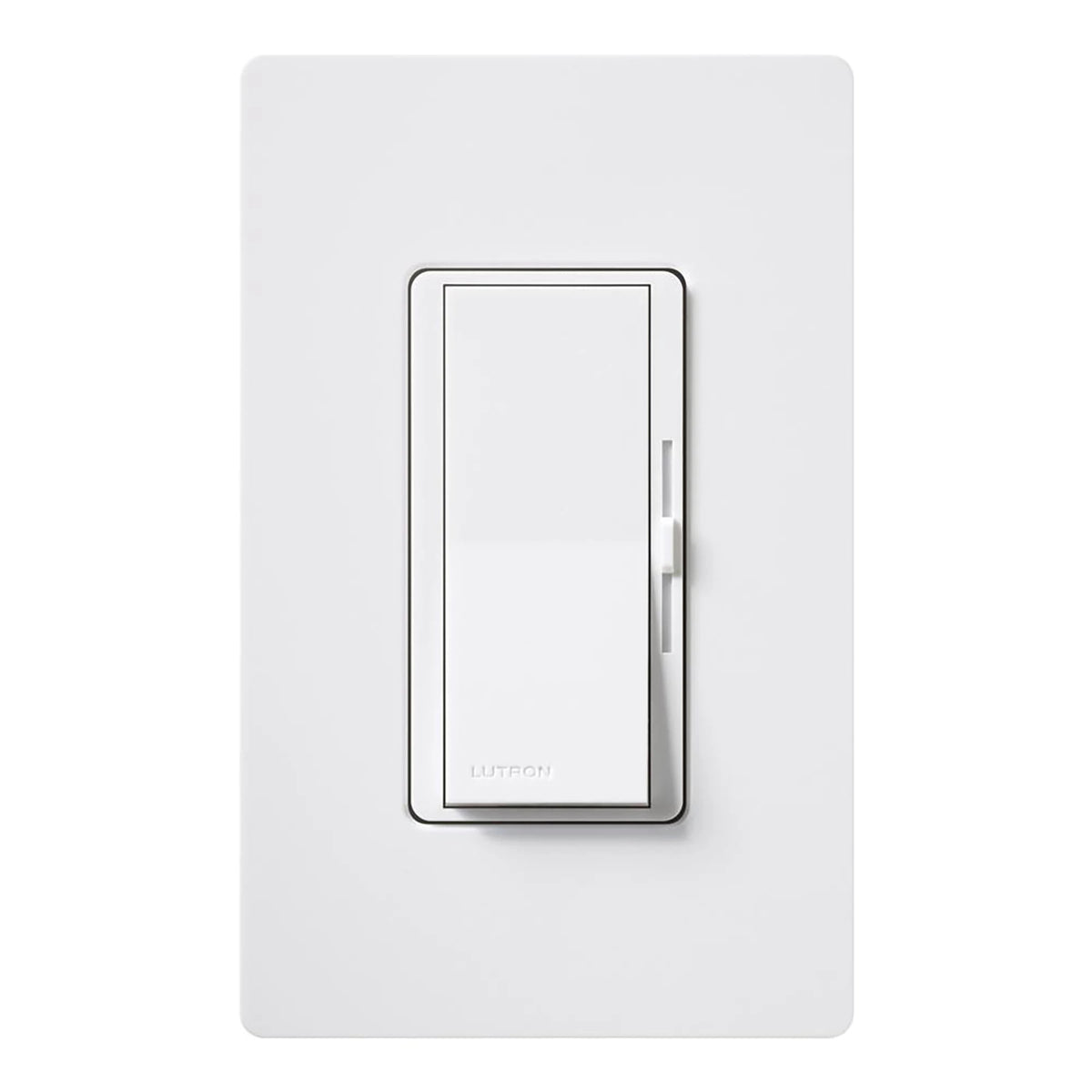 Lutron DVCL-253P-WH Diva Compact Fluorescent /LED Box 250W White ...