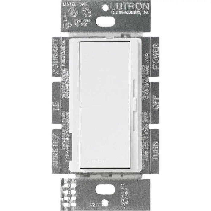 Lutron Diva 1.5A Fan 3-Way 3-Speed White Clamshell (DVFSQ-FH-WH)