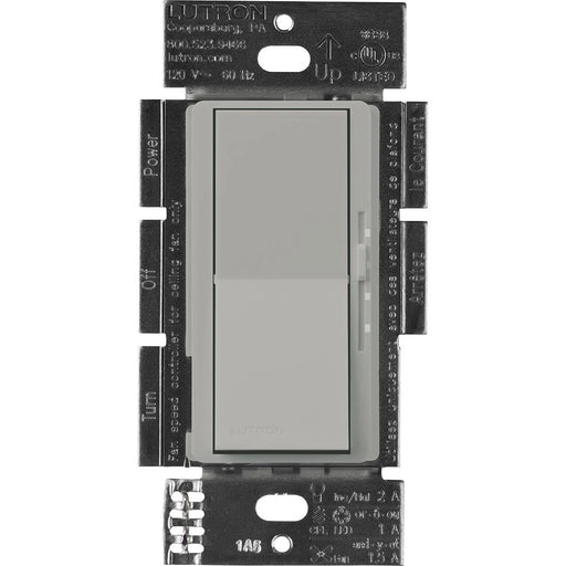 Lutron Diva 1.5A/120W Fan/Light Single-Pole Gray (DVFSQ-LF-GR)