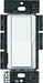 Lutron Diva 1.5A/120W Fan/Light Single-Pole White Clamshell (DVFSQ-LFH-WH)