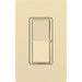 Lutron Claro Smart Switch - Load Ratings--LED 5A Incandescent/Halogen/ELV 600W Fan 3A Ivory (DVRF-5NS-IV)