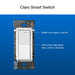Lutron Claro Smart Neutral Switch/Pico Paddle Remote/Wall Plate Bracket/Wall Plate White (DVRF-PKG1S-WH)