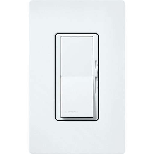 Lutron Diva (Gloss) 1.5A Single Pole 3-Speed Quite Fan/Light Control Glacier White (DVSCFSQ-LF-GL)