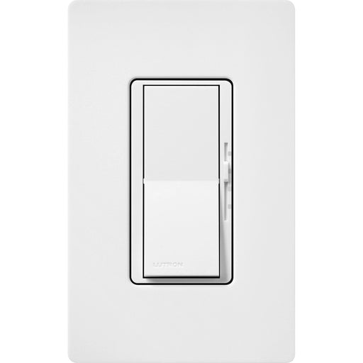 Lutron Diva 1.5A/120W Fan/Light Single-Pole Snow (DVSCFSQ-LF-SW)