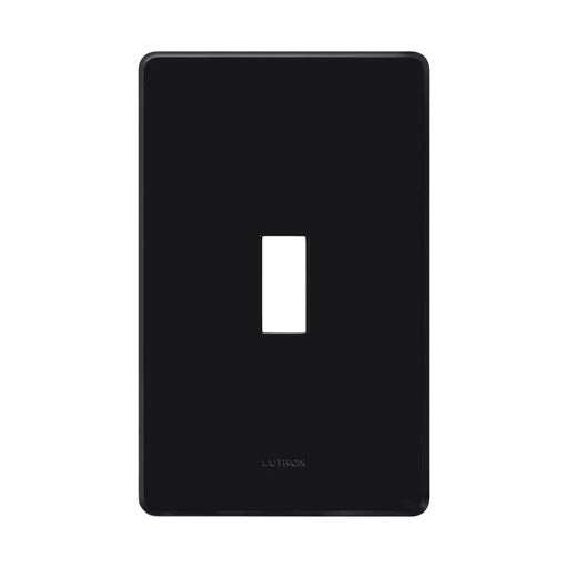 Lutron Fassada Wall Plate 1-Gang Black (FG-1-BL)