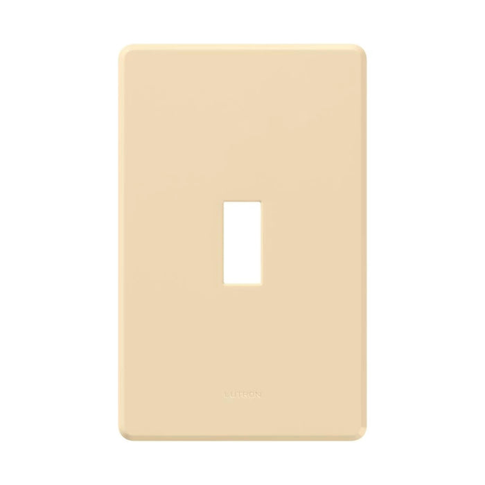 Lutron Fassada Wall Plate 1-Gang Ivory (FG-1-IV)