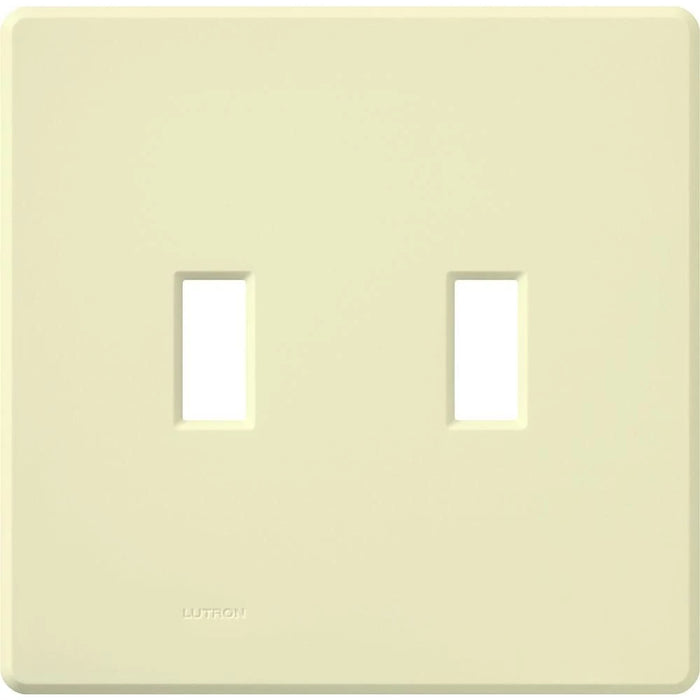 Lutron Fassada Wall Plate 2-Gang Almond (FG-2-AL)