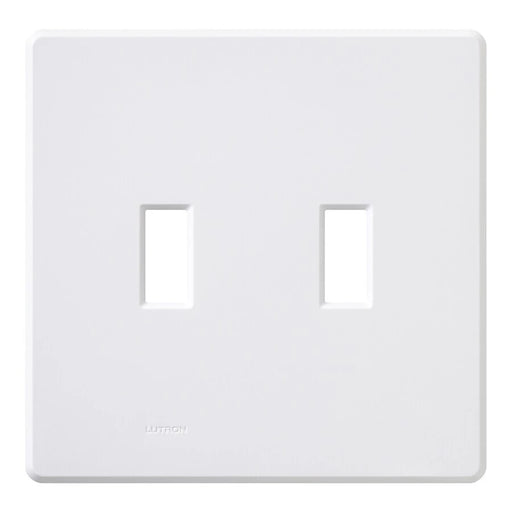 Lutron Fassada Wall Plate 2-Gang White (FG-2-WH)