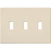 Lutron Fassada Wall Plate 3-Gang Light Almond (FG-3-LA)