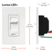 Lutron Lumea 150W LED 3-Way Ivory (LECL-153PH-IV)
