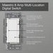 Lutron Maestro 8A Switch Almond (MA-S8AM-AL)
