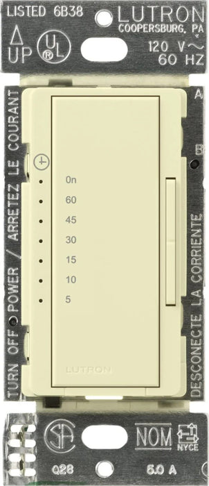 Lutron Maestro 5A Timer Multi-Location With Neutral Almond (MA-T51MN-AL)