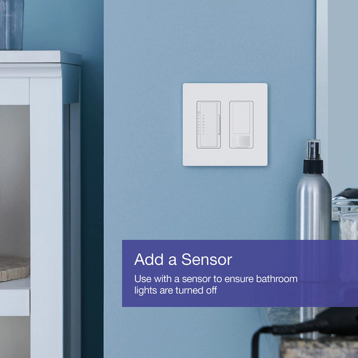 Lutron Maestro 5A Timer Multi-Location With Neutral Ivory (MA-T51MN-IV)