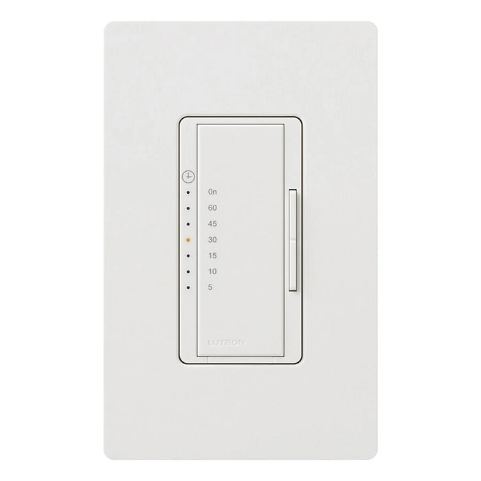 Lutron Maestro 5A Timer Multi-Location With Neutral White (MA-T51MN-WH)