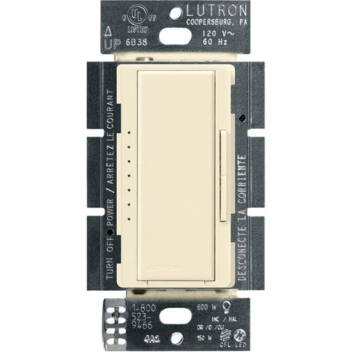 Lutron Maestro 150W LED Multi-Location Almond Clamshell (MACL-153MH-AL)
