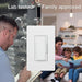Lutron Maestro 150W LED Multi-Location Ivory Clamshell (MACL-153MH-IV)