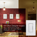 Lutron Maestro 150W LED Multi-Location Ivory Clamshell (MACL-153MH-IV)