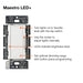 Lutron Maestro 150W LED Multi-Location Ivory Clamshell (MACL-153MH-IV)
