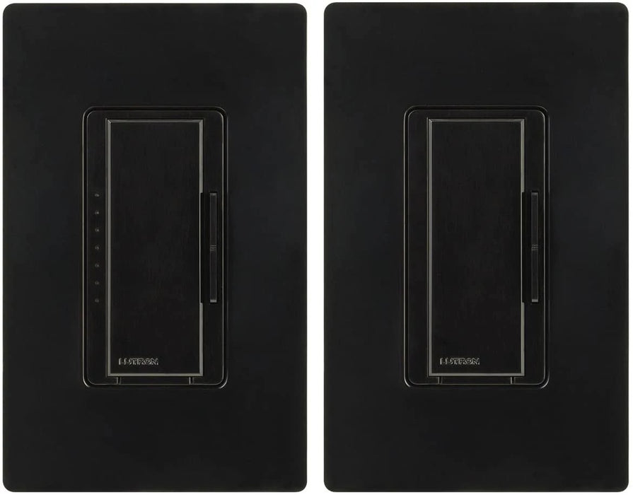 Lutron Maestro 150W LED Remote Kit Black (MACL-153M-RHW-BL)