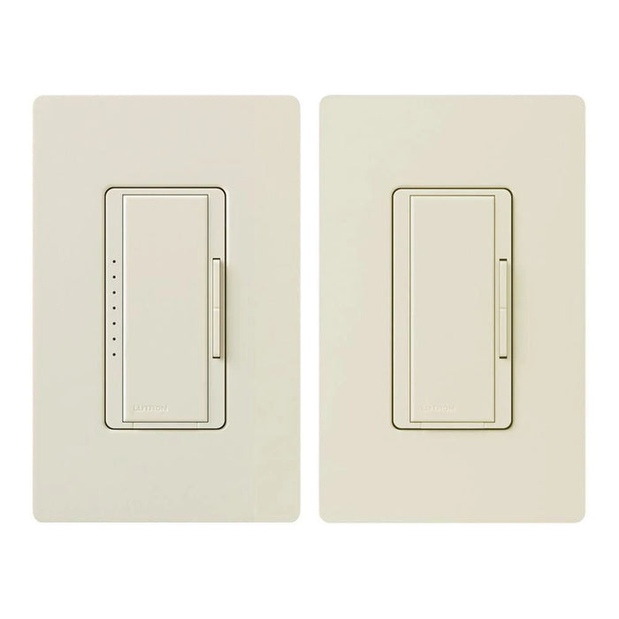 Lutron Maestro 150W LED Remote Kit Light Almond (MACL-153M-RHW-LA)