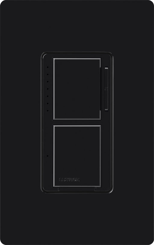 Lutron Maestro Dual LED+ Controls Dimmer And Switch Single Pole Black-Box (MACL-L3S25-BL)