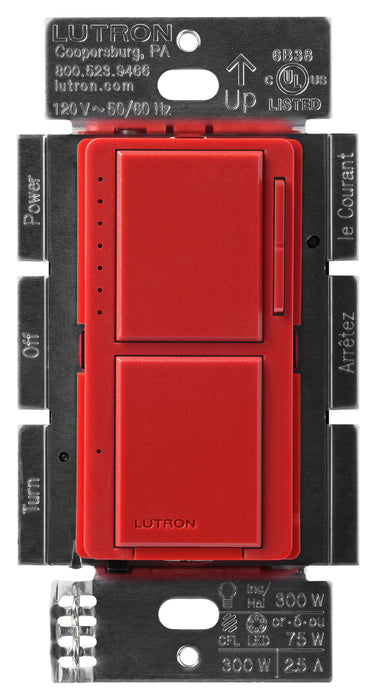 Lutron Maestro Dual LED+ Controls Dimmer And Switch Single Pole Hot-Box (MACL-L3S25-HT)