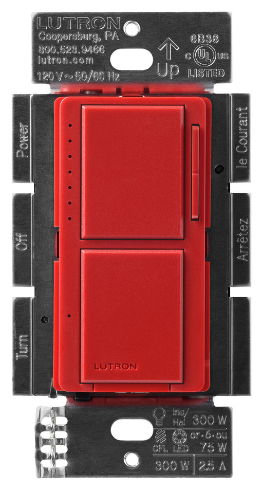 Lutron Maestro Dual LED+ Controls Dimmer And Switch Single Pole Hot-Box (MACL-L3S25-HT)