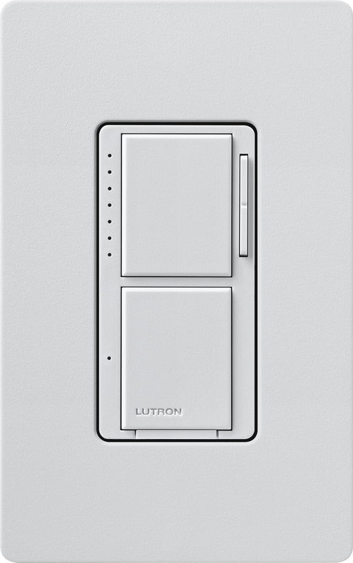 Lutron Maestro Dual LED+ Controls Dimmer And Switch Single Pole Palladium-Box (MACL-L3S25-PD)