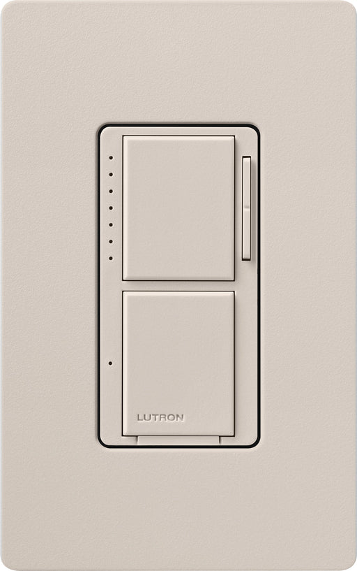 Lutron Maestro Dual LED+ Controls Dimmer And Switch Single Pole Taupe-Box (MACL-L3S25-TP)